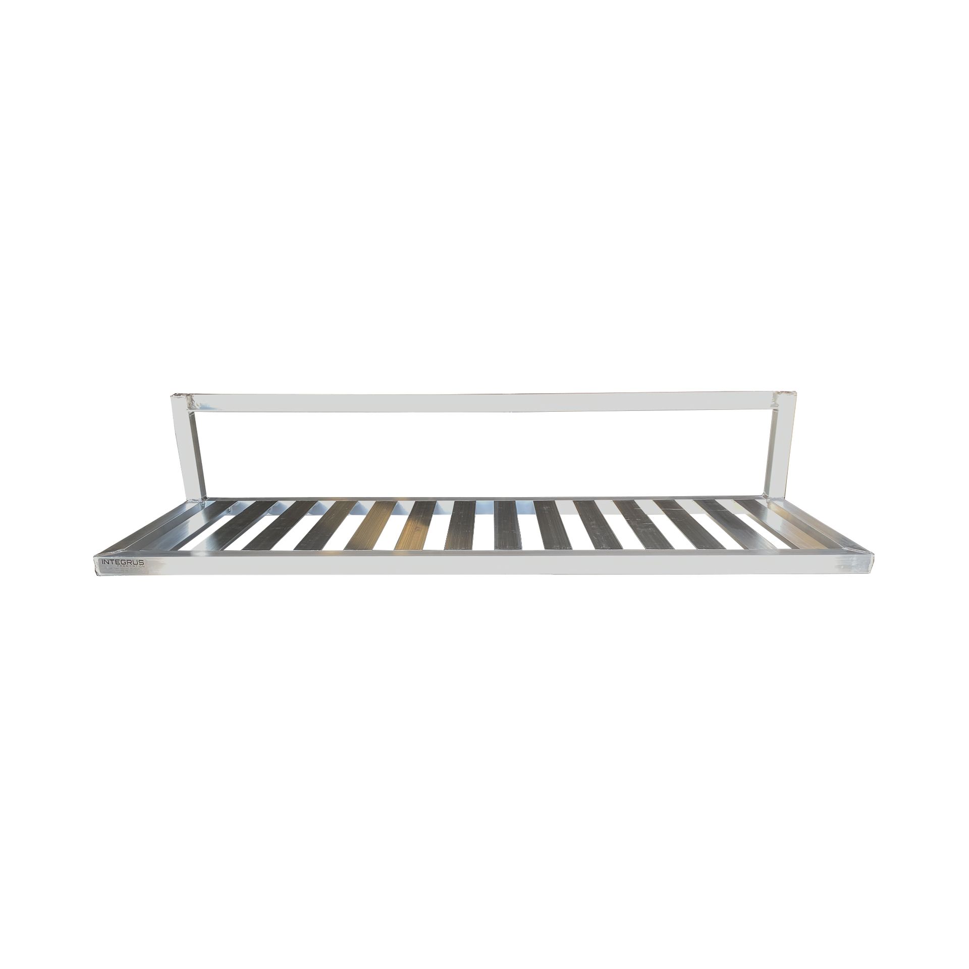 Photo of Aluminum Inverted T-Bar Shelf left view