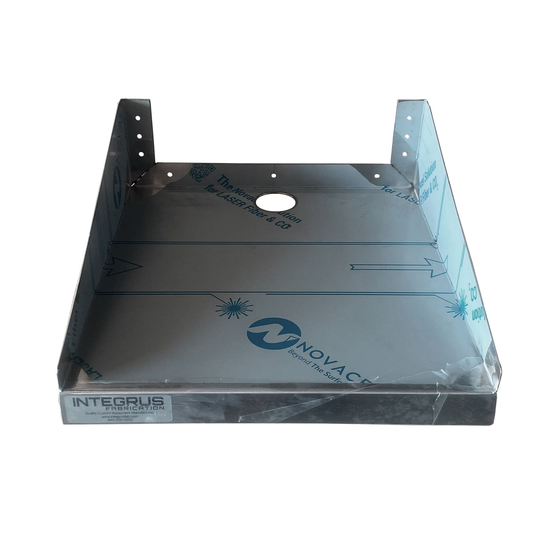 Photo of stainless steel Point of Sale Wall Shelf