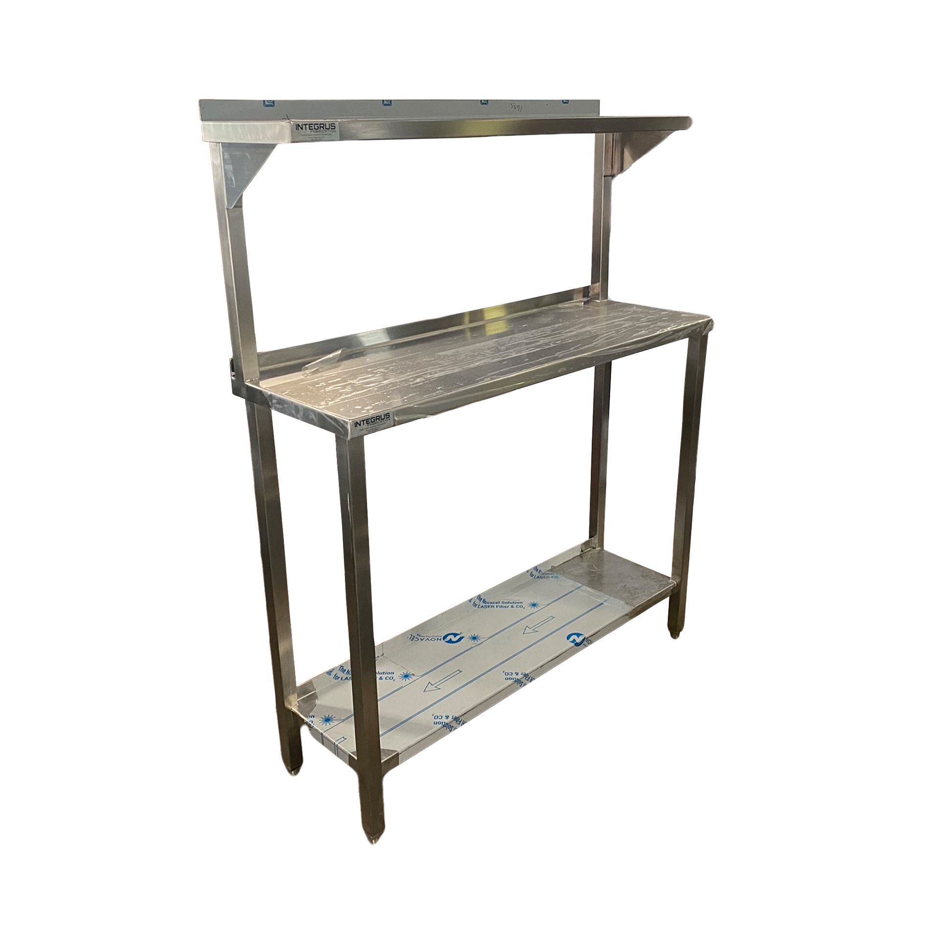 Photo of Stainless Steel Medium To-Go Table Left View