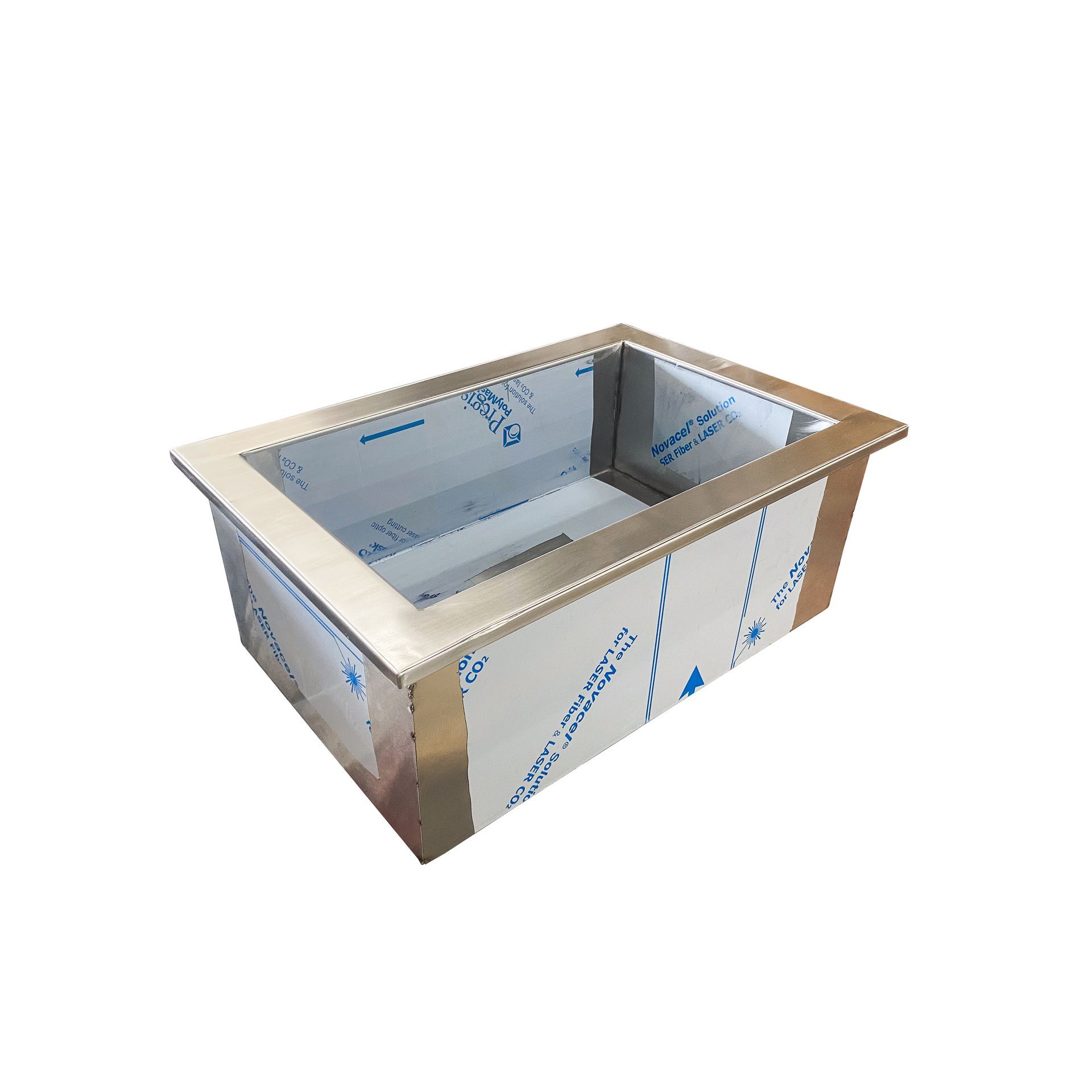 Drop-In Ice Basin fabricated stainless steel