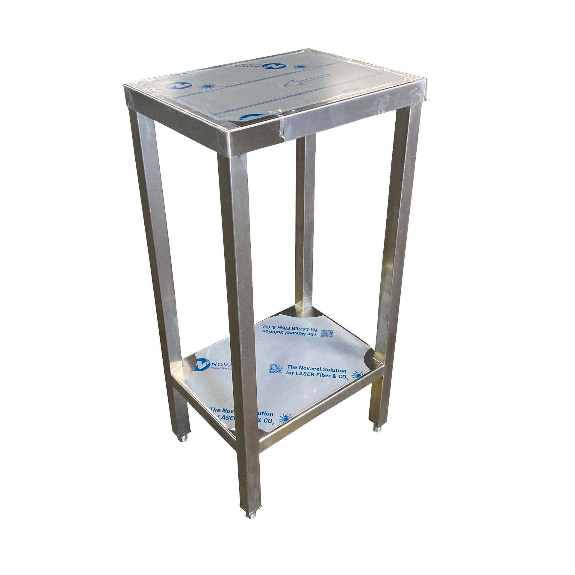 Photo of our Stainless Steel Small Table w/ Undershelf