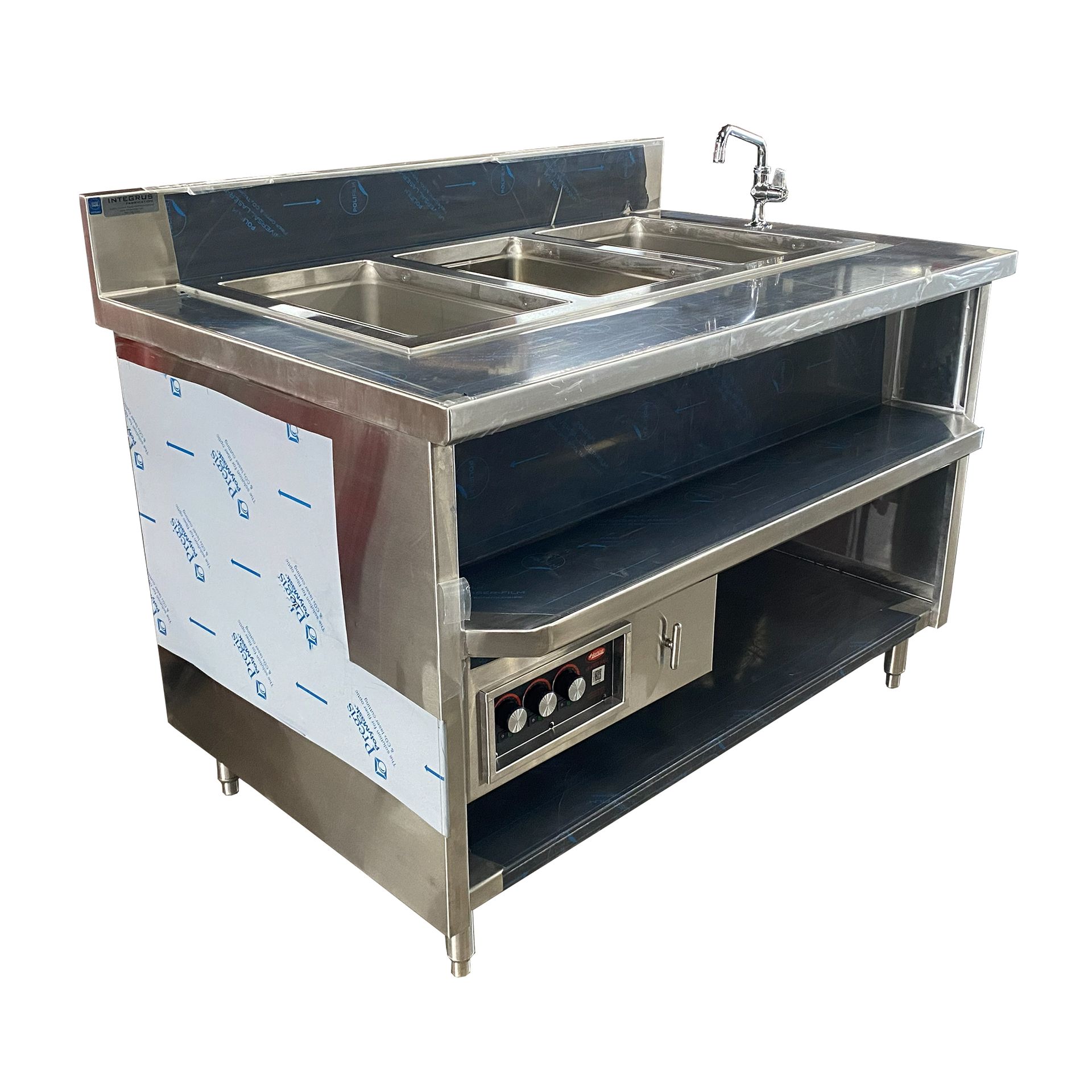Photo of Stainless Steel Double Push Conversion Hot Wells