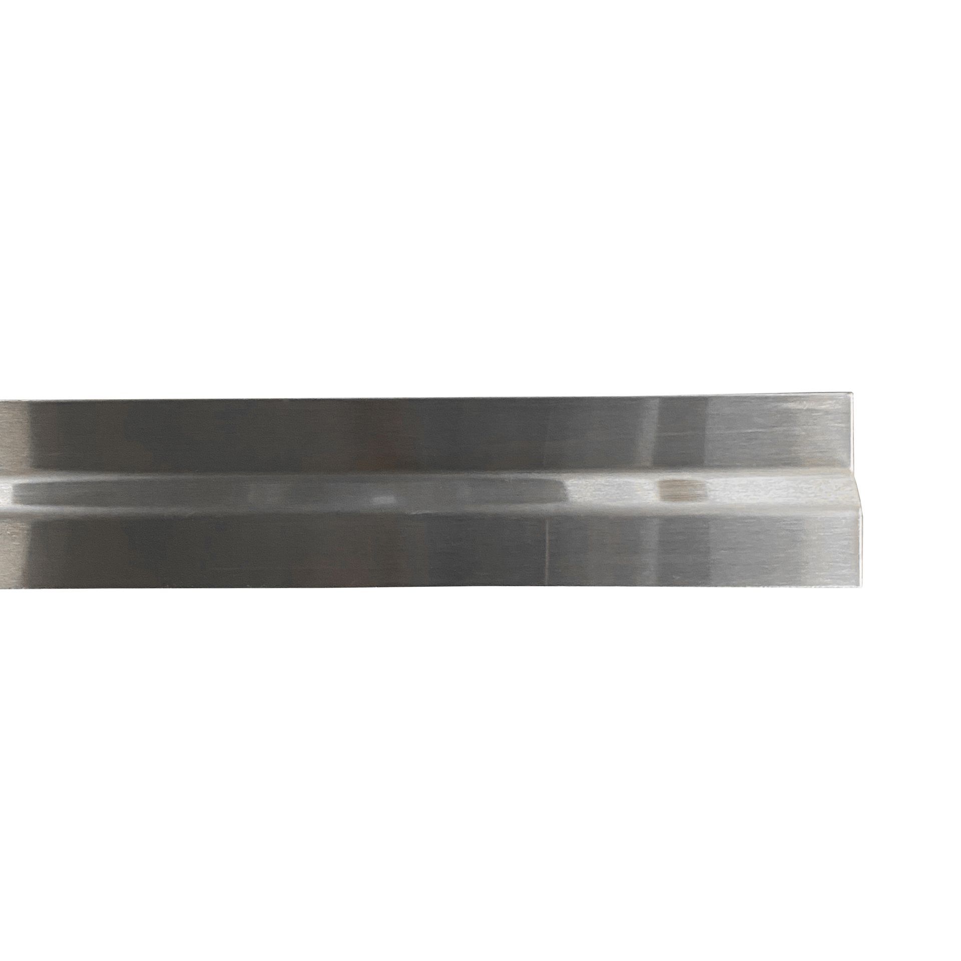 Angled photo of Stainless Steel Wall Trim