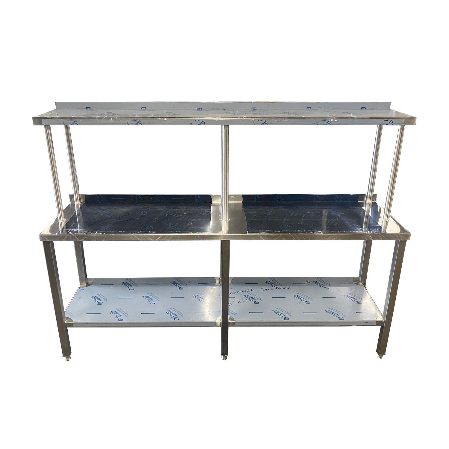 To-Go Table fabricated stainless steel