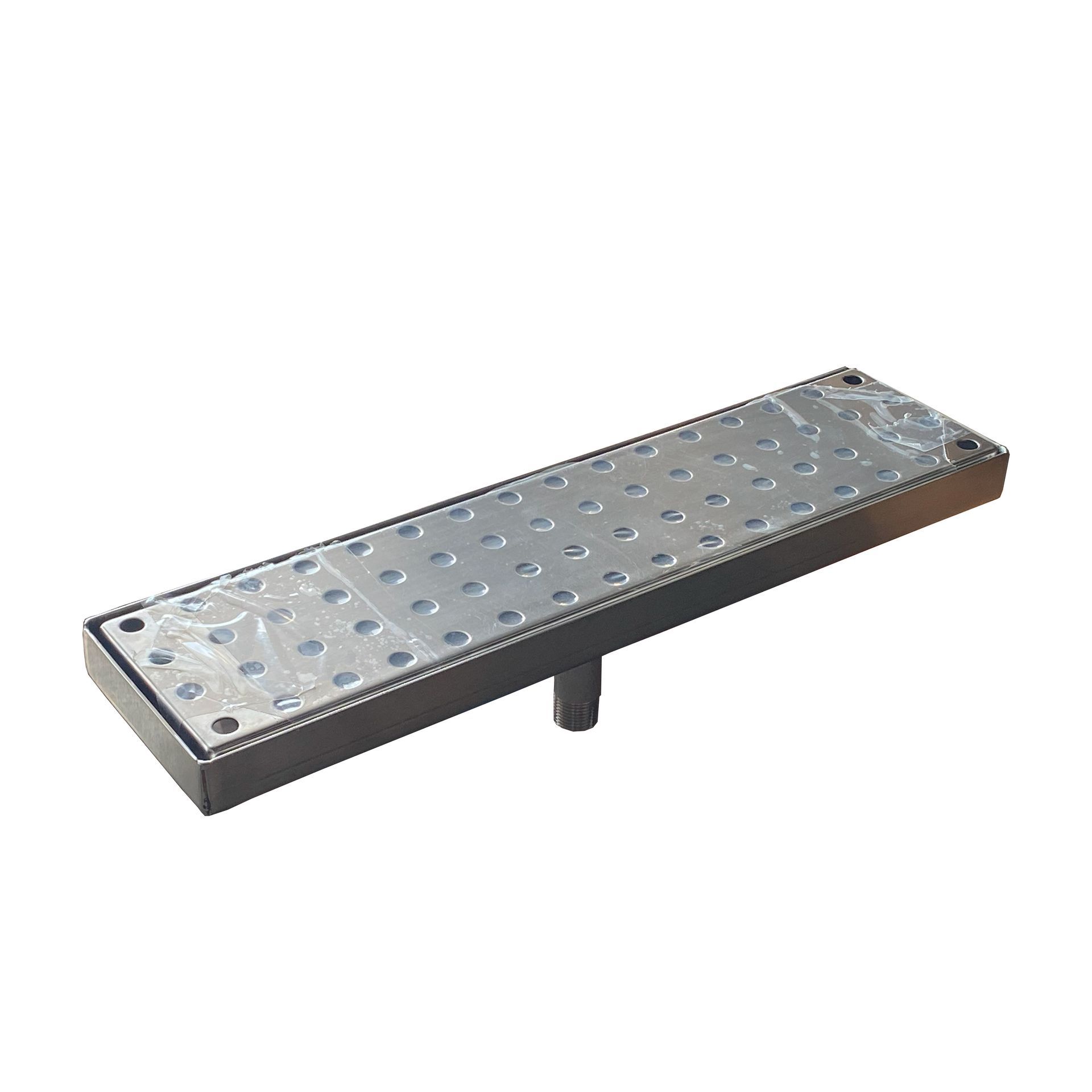 Photo of our Stainless Steel Drain Grate for Bar Top