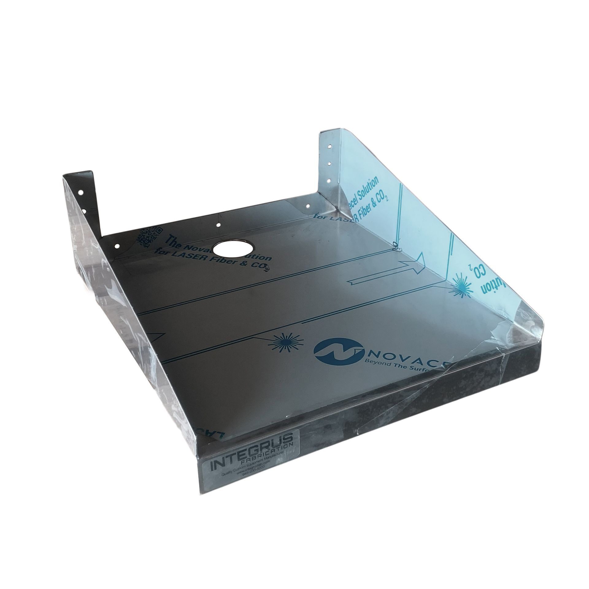 Photo of stainless steel Point of Sale Wall Shelf