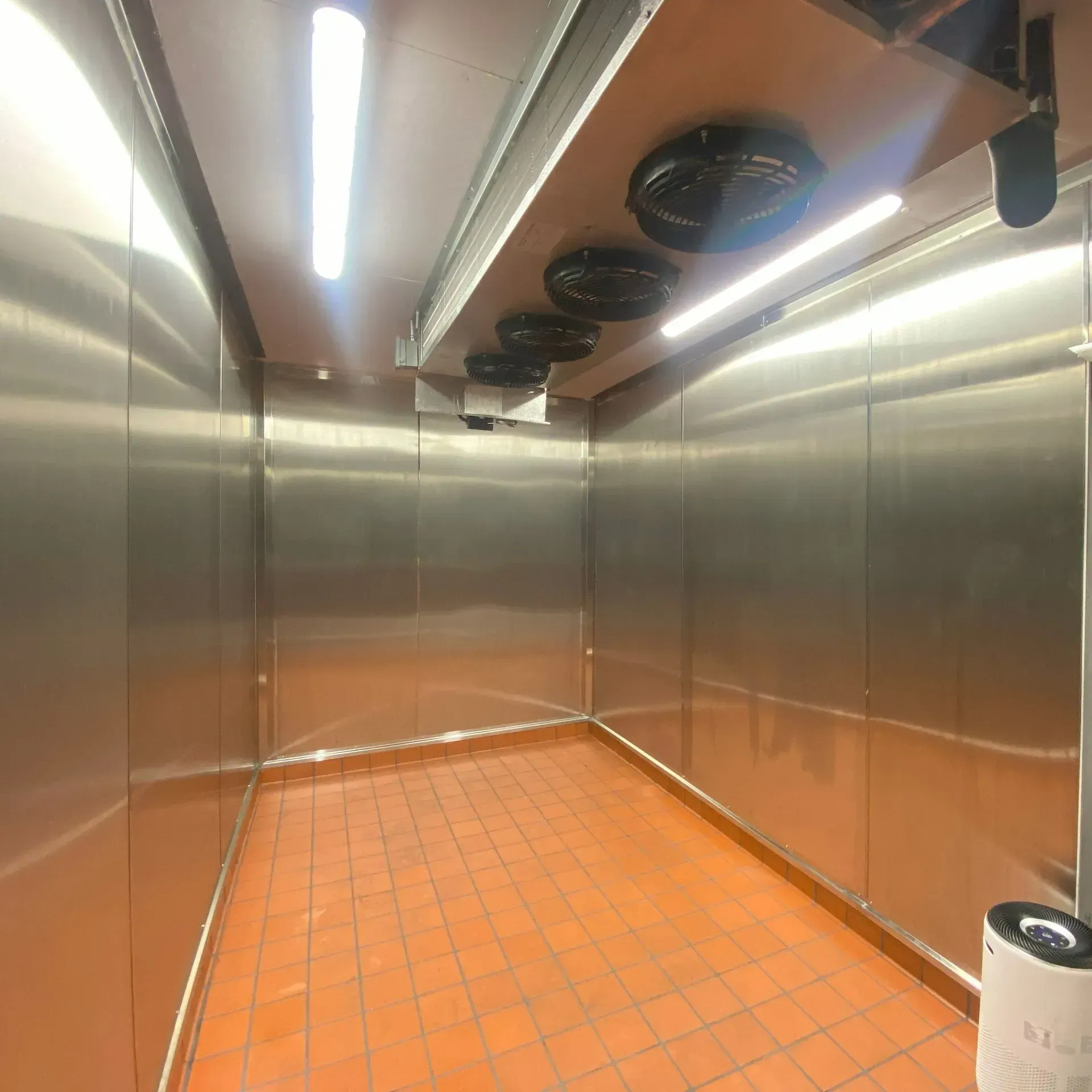 Photo of Stainless Steel  Wall Panels and Trim for Cooler Room