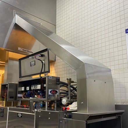 Ductwork Welded Dishwasher Exhaust Duct