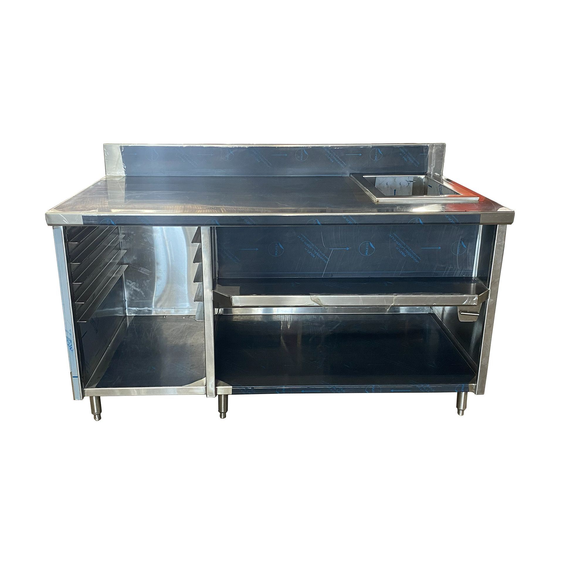 Photo of Stainless Steel Double Push Conversion - Trays