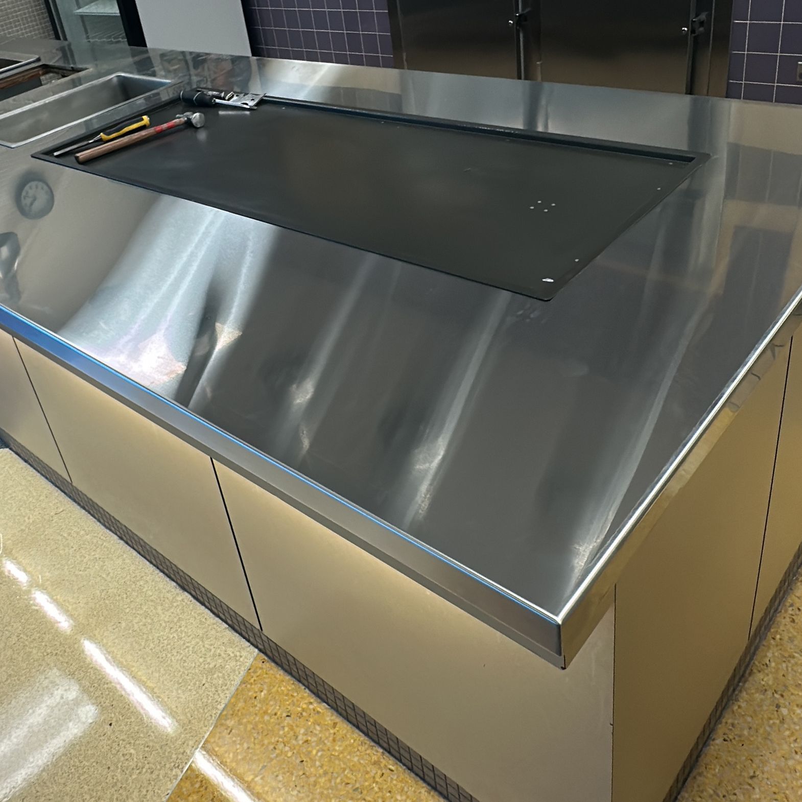 Metal Fabricated Countertop
