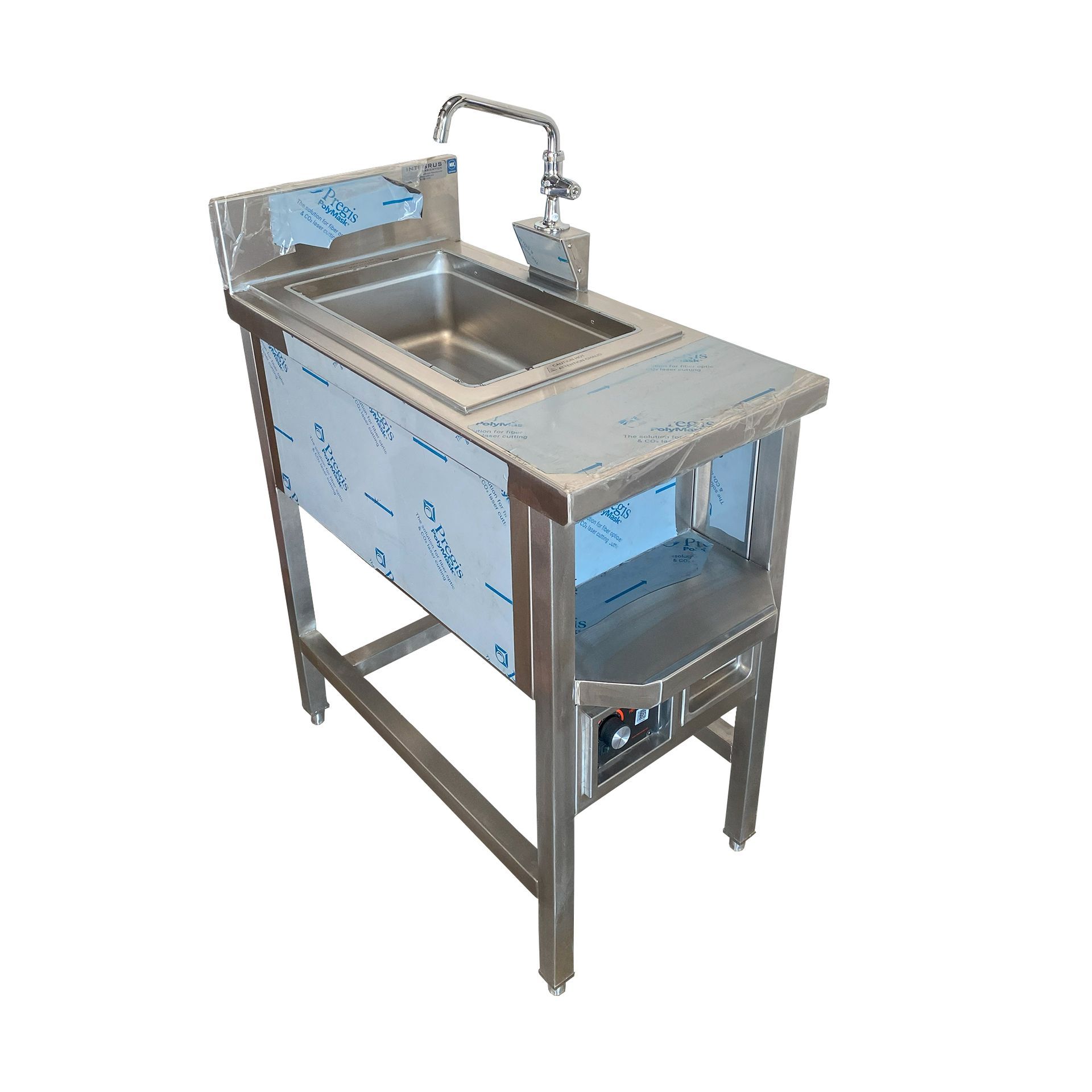 Photo of our Stainless Steel Single-Well Steam Table