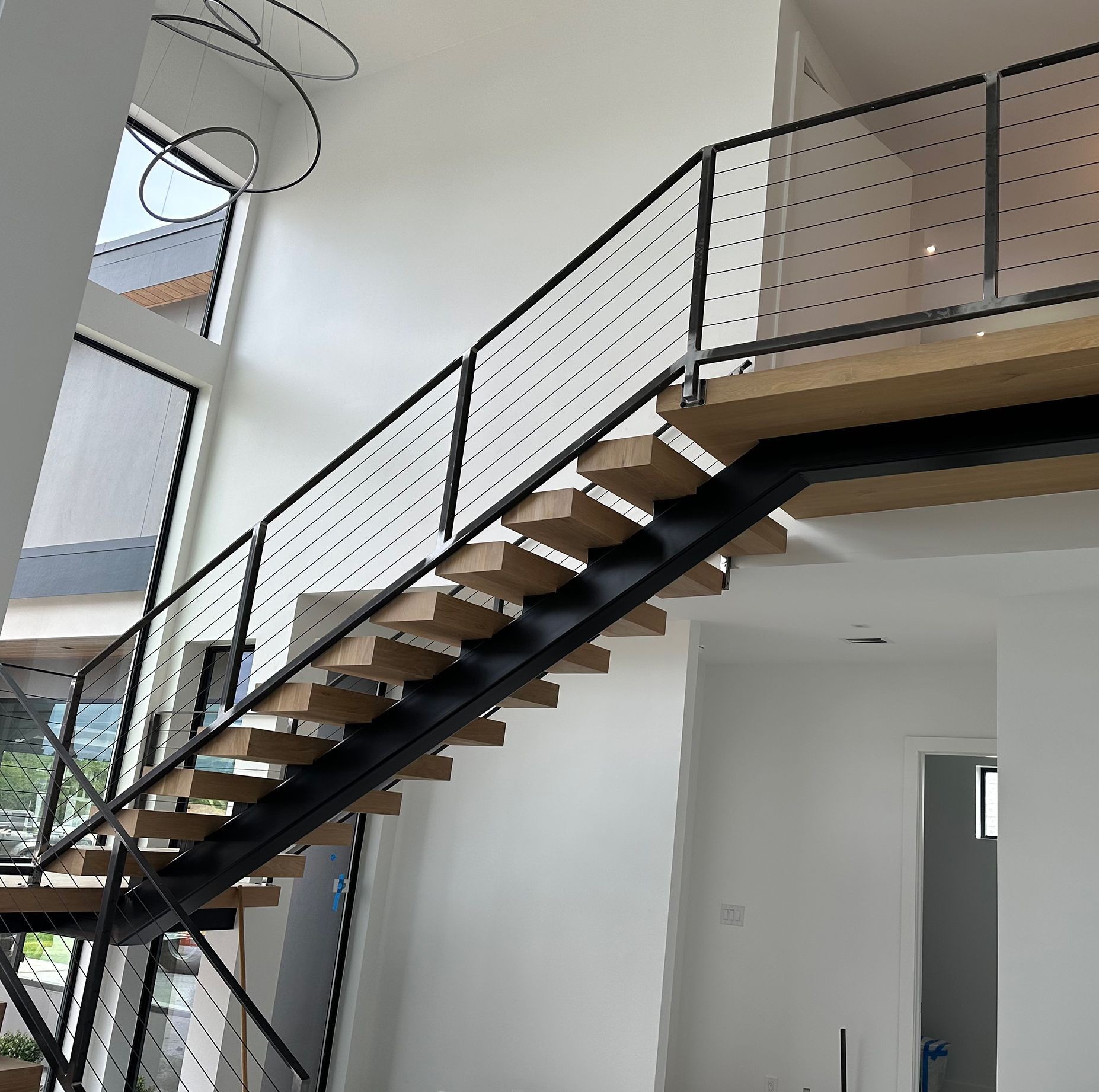 Photo of cable railing installed at a private residence
