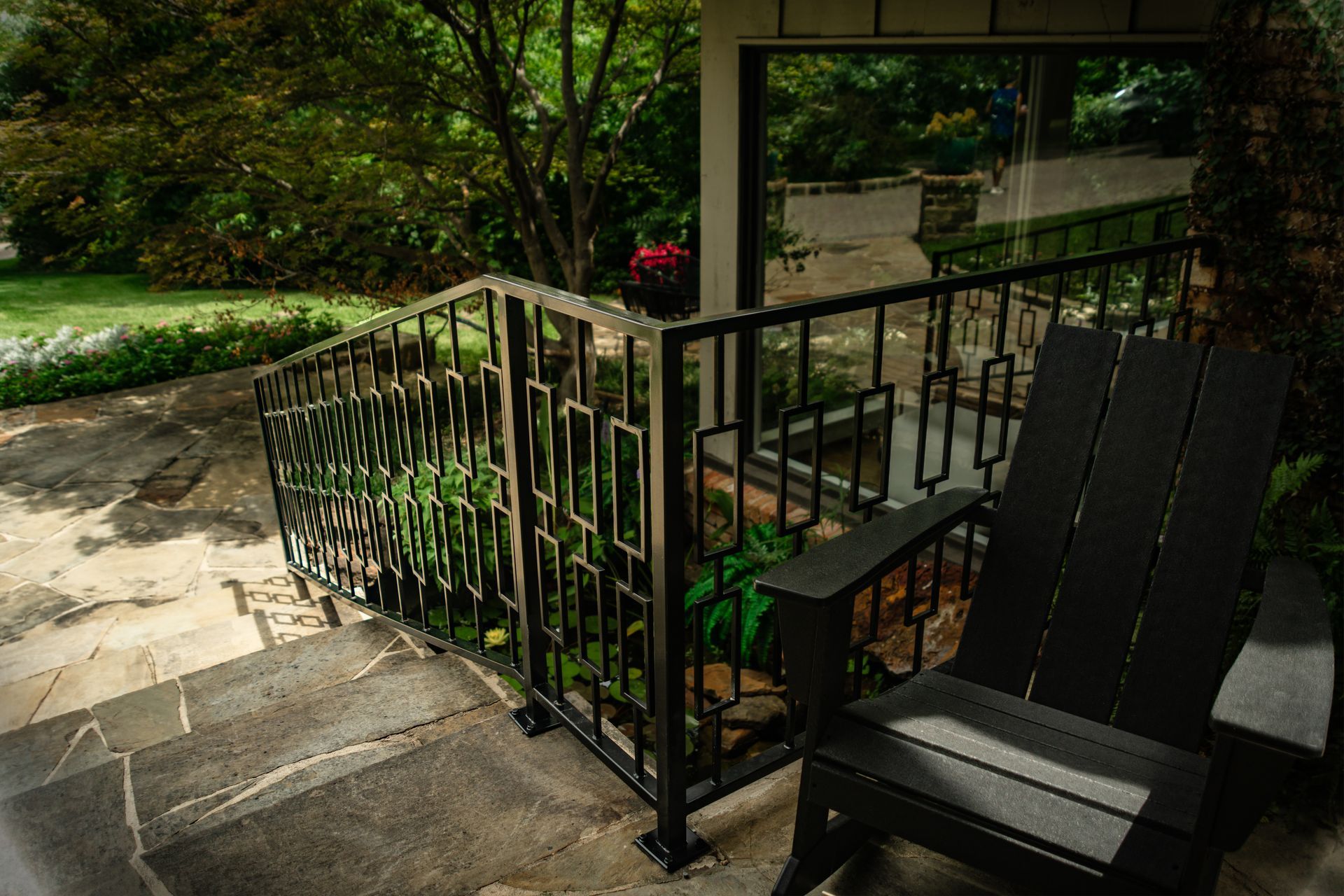 Photo of Metal Railing installed at a residential property