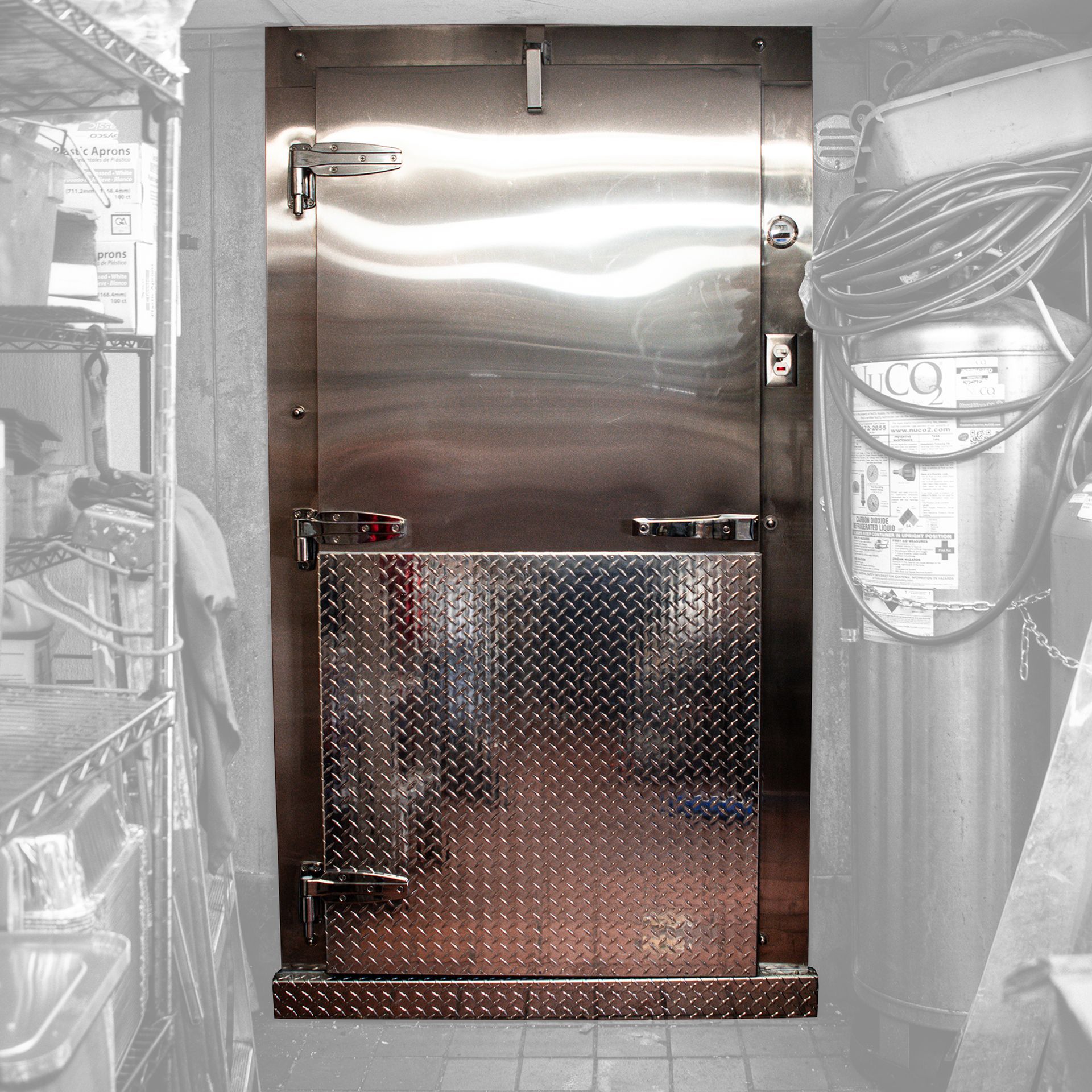 Photo of Custom Replacement Walk-In Cooler Door