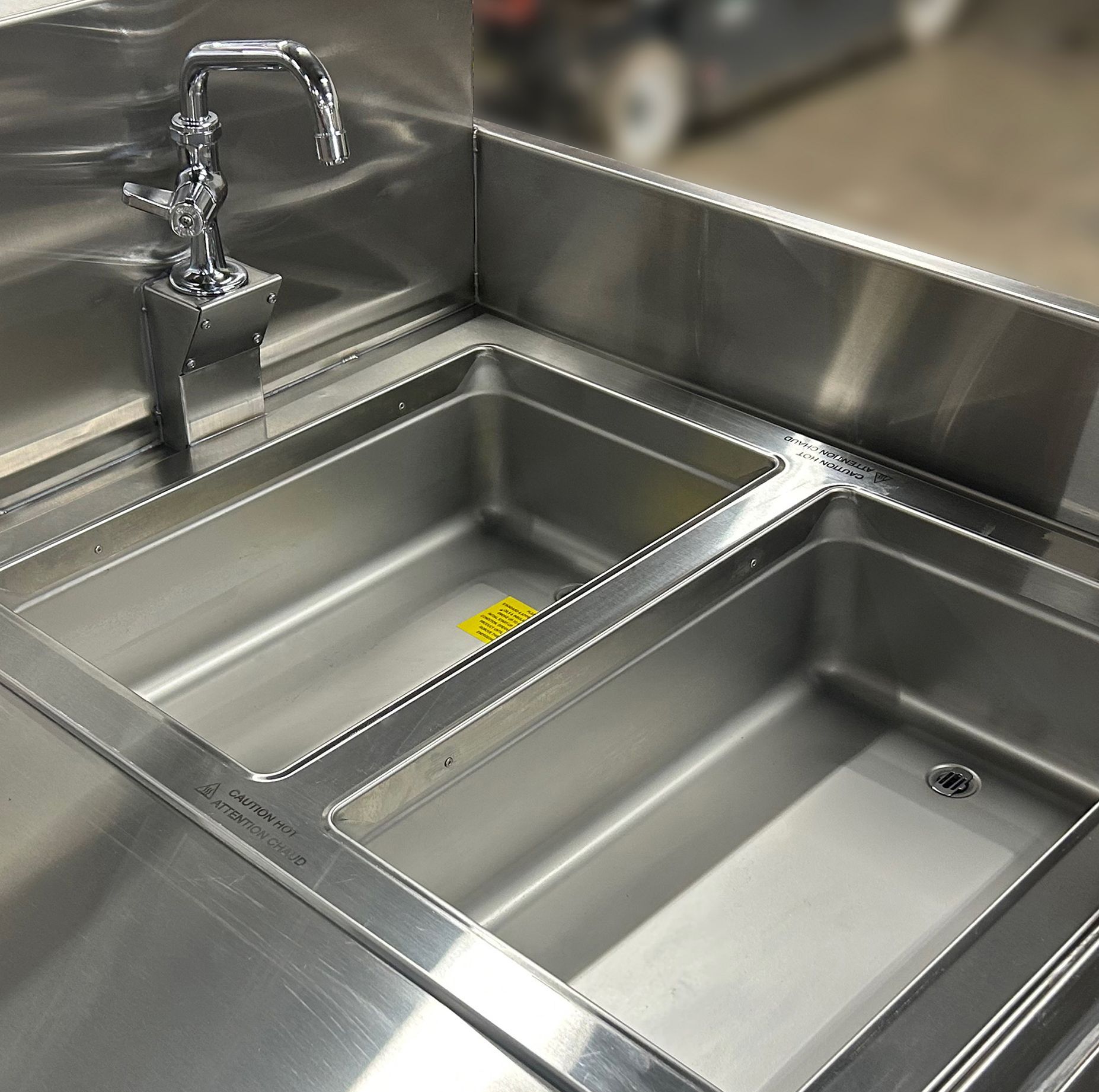 Metal Fabricated / Welded  Pull Line for Commercial Kitchen use