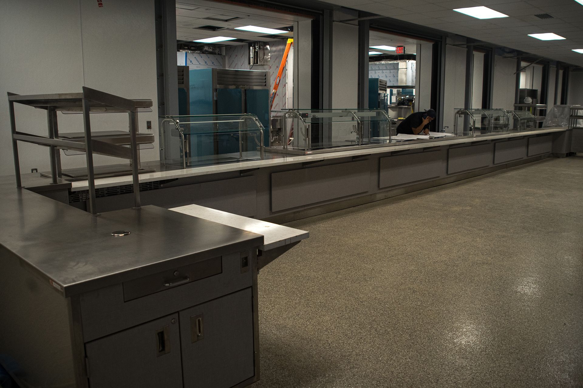 Photo of Stainless Steel Door, upward angle