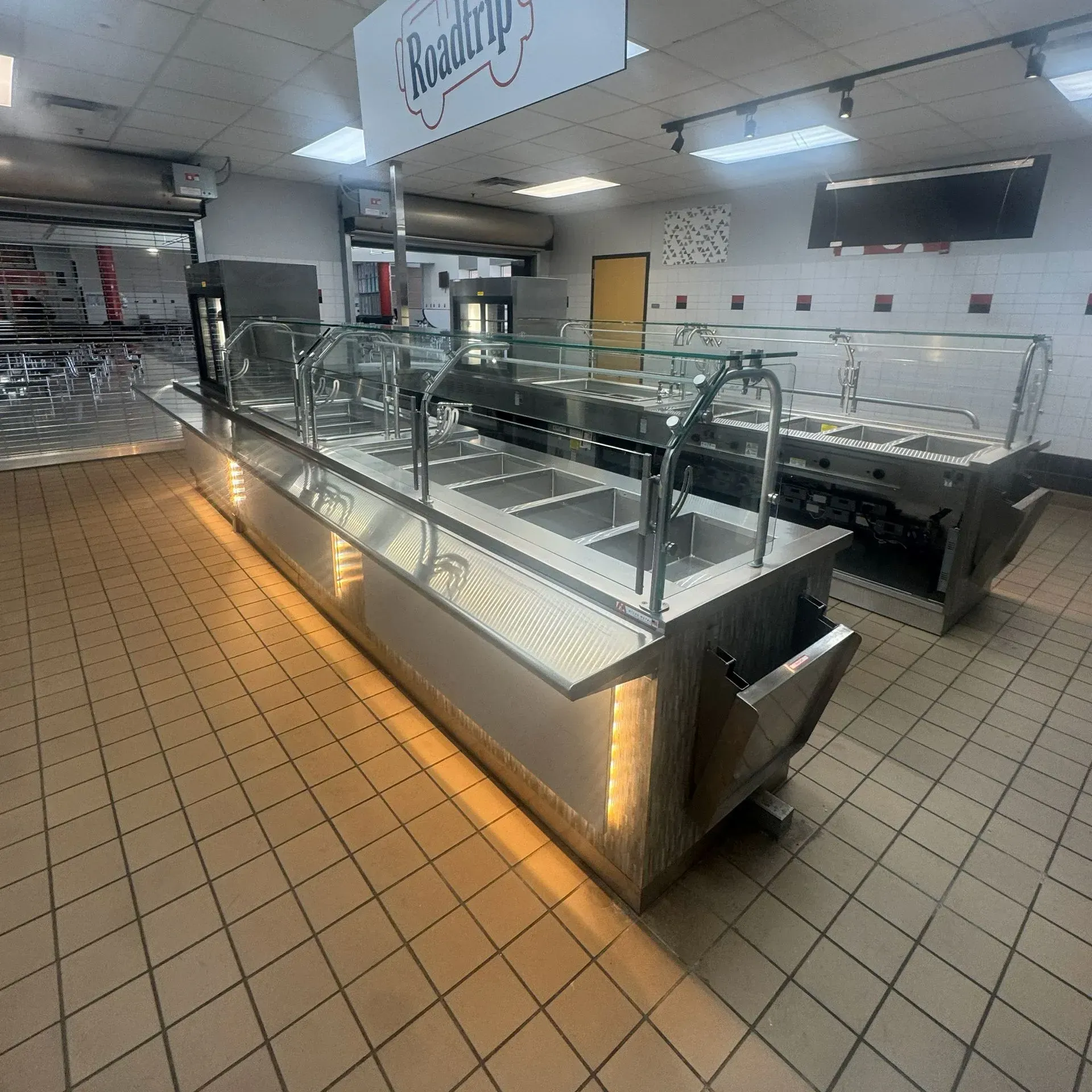 Photo of Serving Line Installed at Wichita Falls ISD Cafeteria