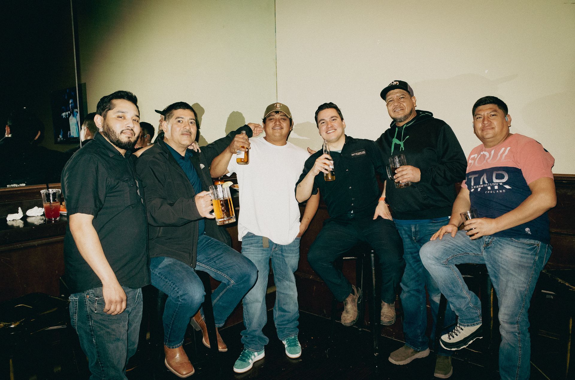 Photo of Integrus Fabrication team during the Christmas Party in 2025