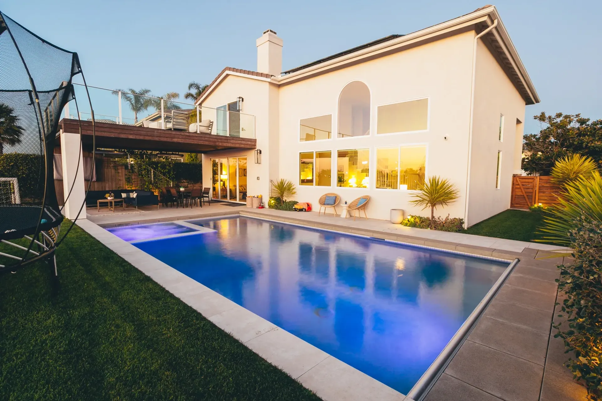 Custom pool and landscape construction by Develoscapes