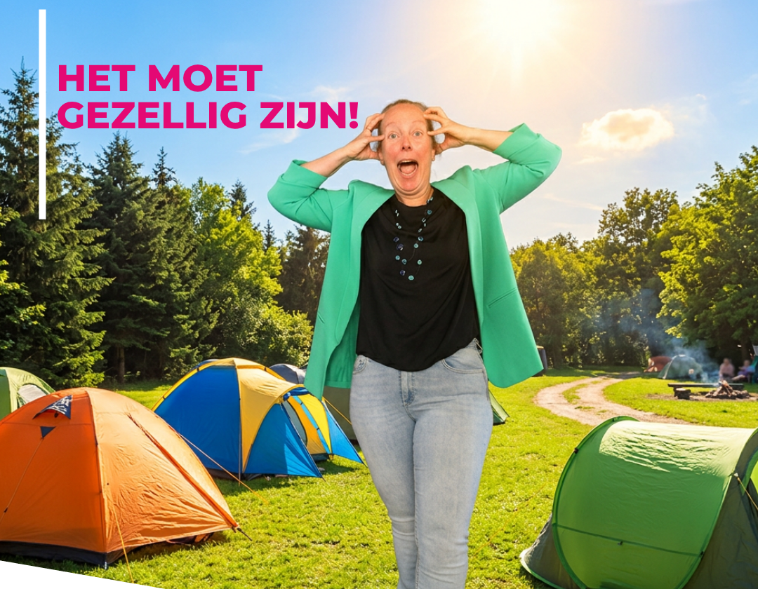 vakantie moet gezellig zijn