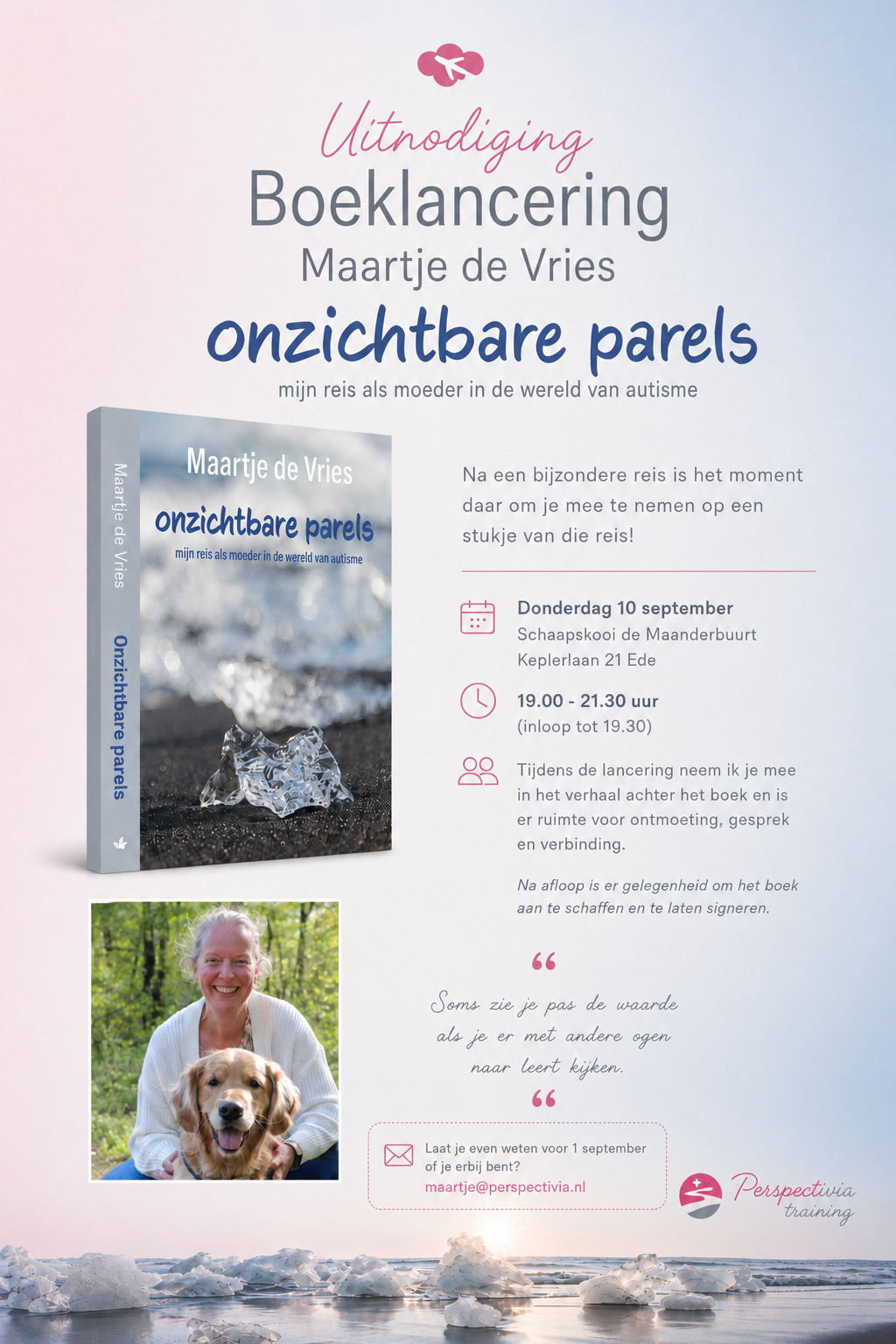 boeklancering onzichtbare parels