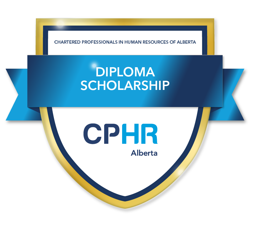 A badge that says diploma scholarship on it