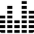 Audio equalizer bars, varying heights.