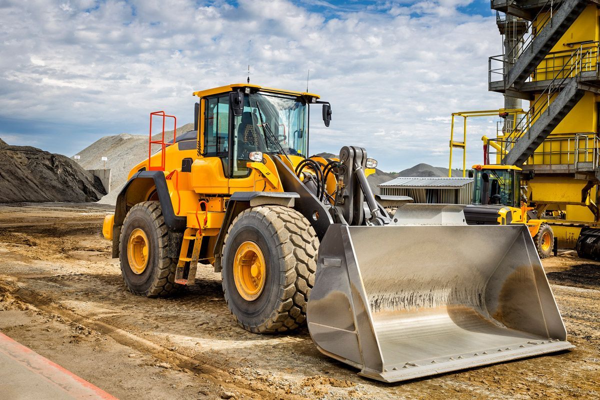 Excavator — Oakland, MD — Glass Unlimited Excavator — Oakland, MD — Glass Unlimited