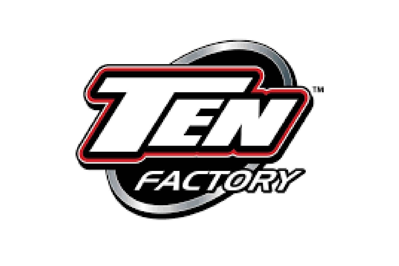 The ten factory logo is on a white background.
