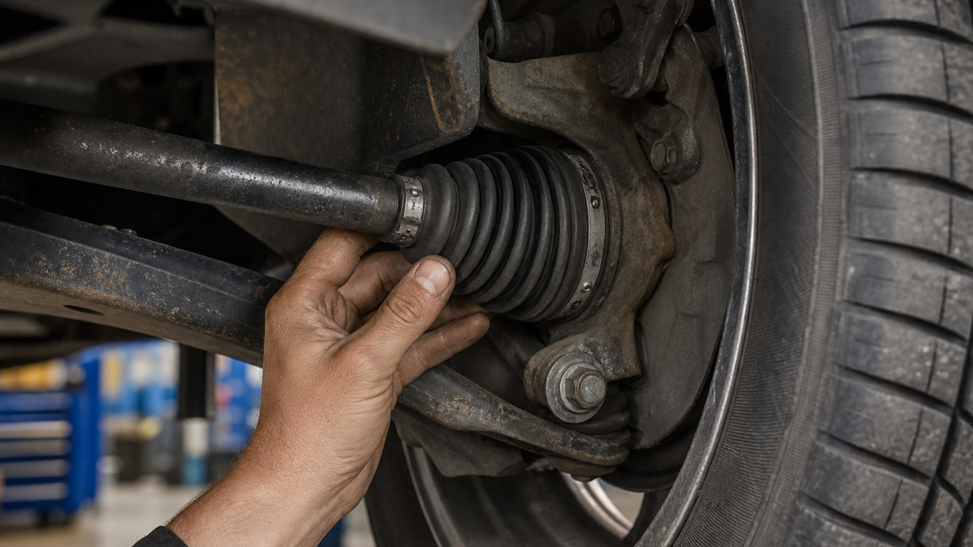 axle shaft replacement signs inspection in Independence MO