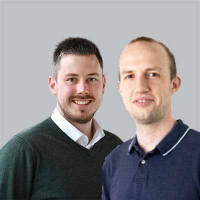Benny Woletz und Alexander Pöllmann