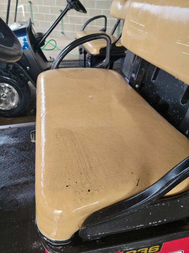 Black Streaks on Seat