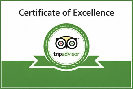 certificato di eccellenze TripAdvisor