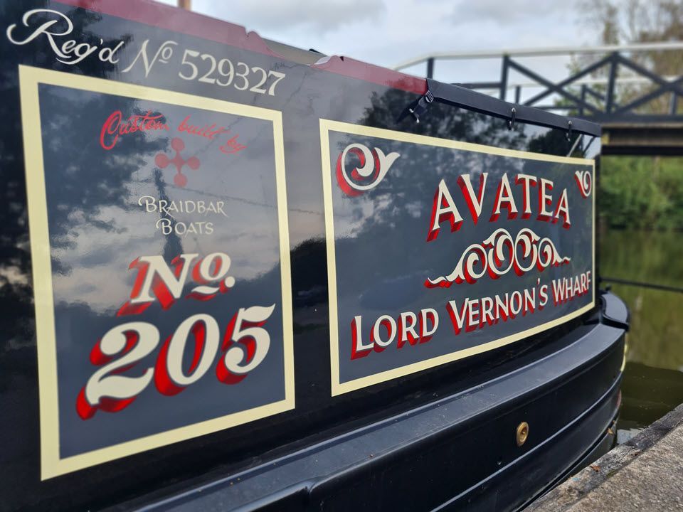 Click to see more of Avatea Braidbar Narrowboat Avatea No. 205