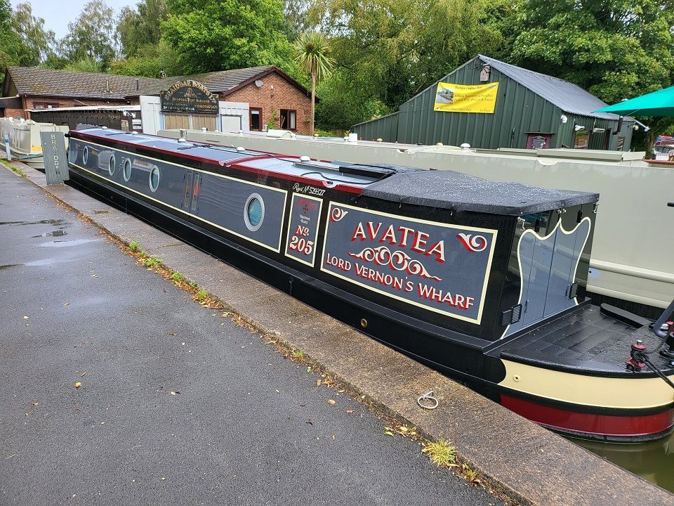 Avatea in Braidbar harbour