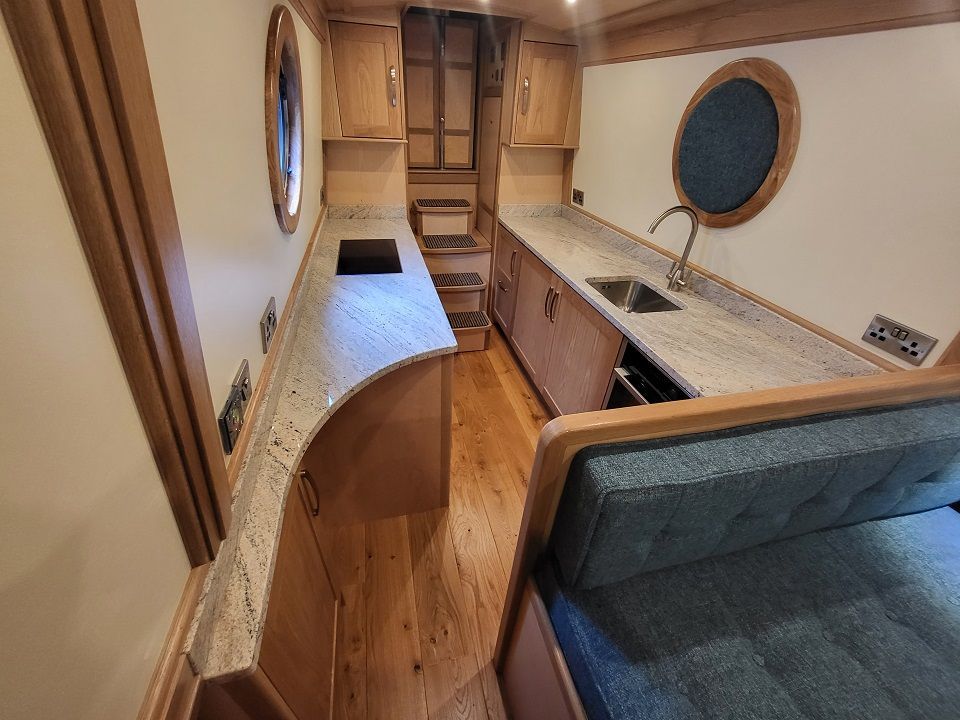 Avatea galley with granite worktops