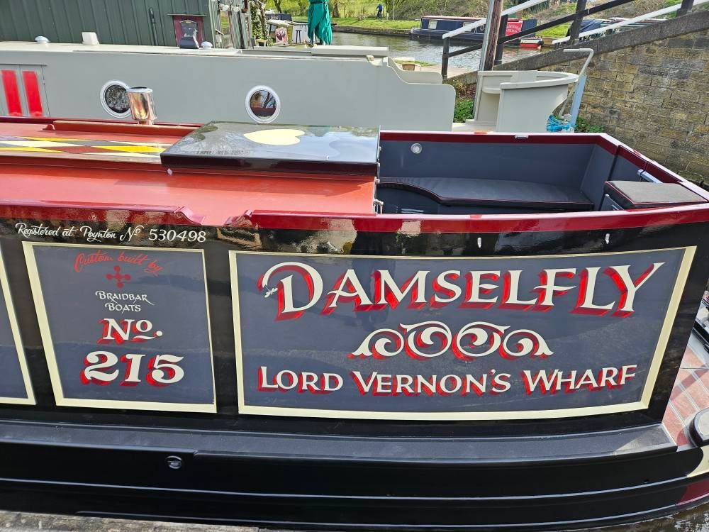 Click to see more of Damselfly Braidbar Narrowboat Dameslfly No. 21