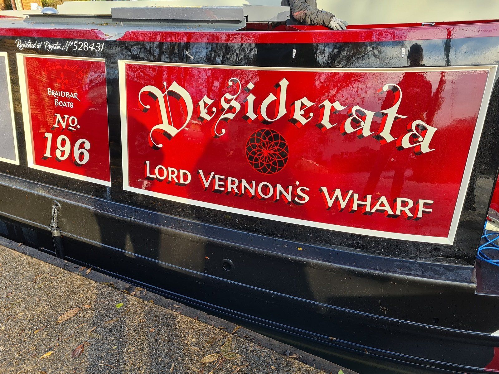 Braidbar Narrowboat Desiderata No. 196