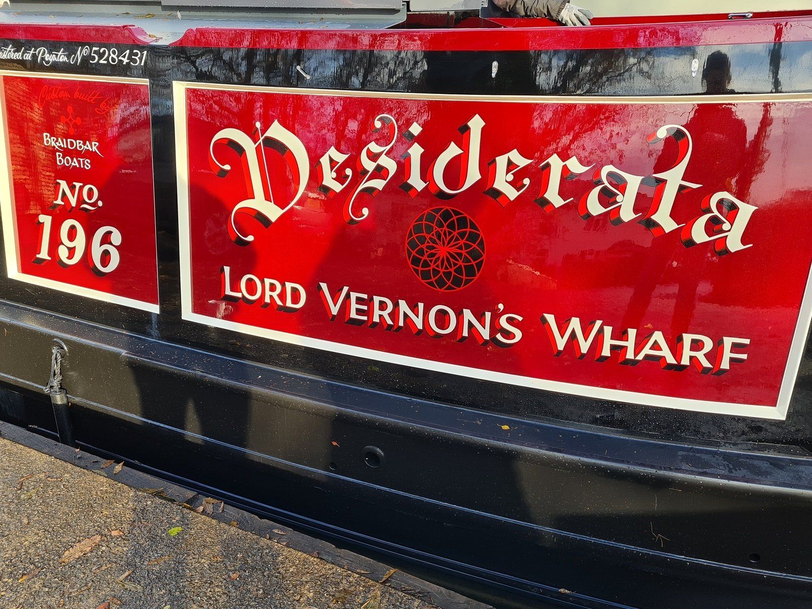 Desiderata Andy Russell signwriting exterior