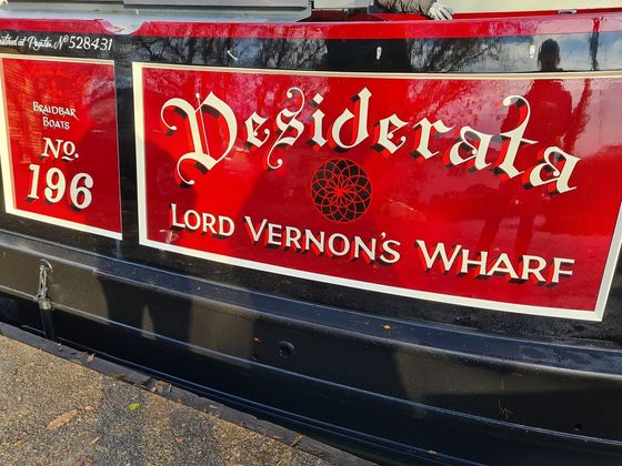 Desiderata 196 Braidbar Boats narrowboat
