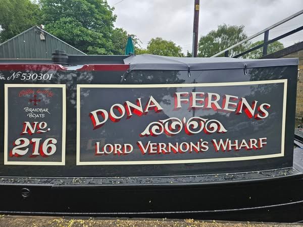 Click to see more of Dona Ferens Braidbar Boat No. 216 Braidbar Narrowboat Dona Ferens No. 216