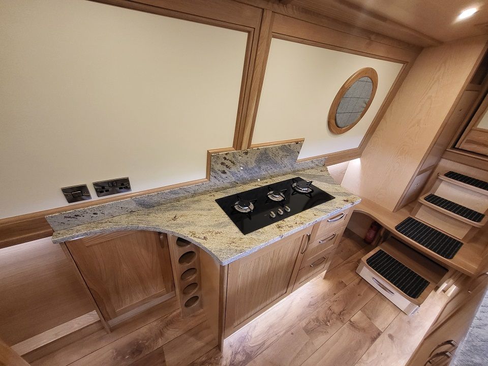 Fearnbeg gas hob in kitchen