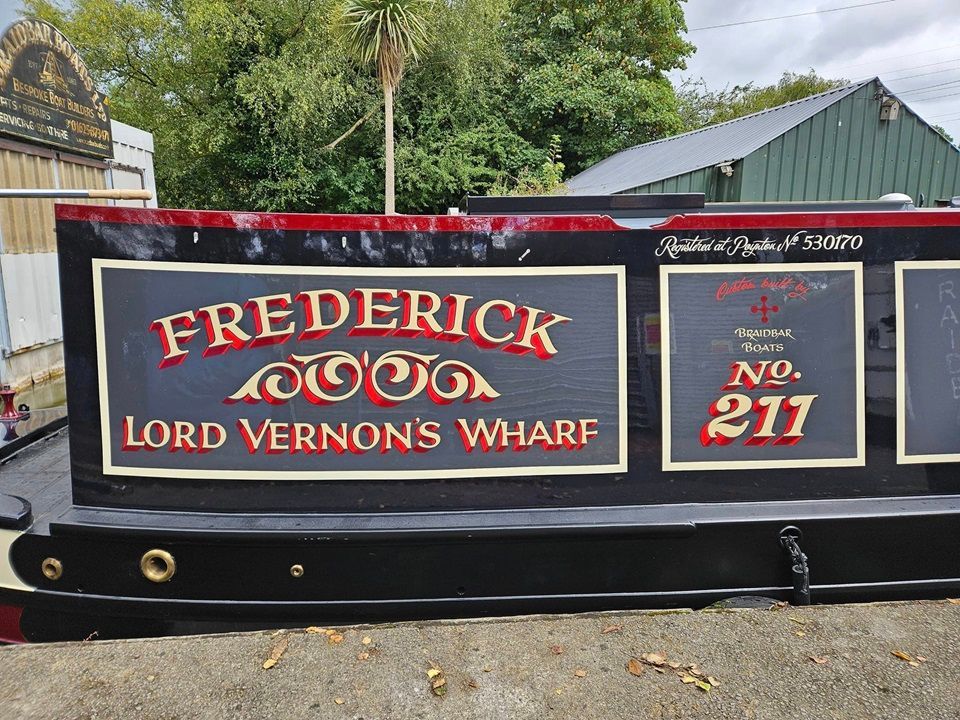 Click to see more of Frederick Braidbar Narrowboat Frederick No. 211