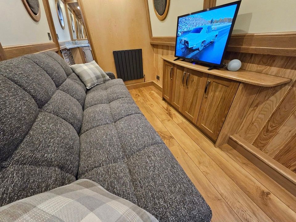 Full Circle sofa bed in saloon