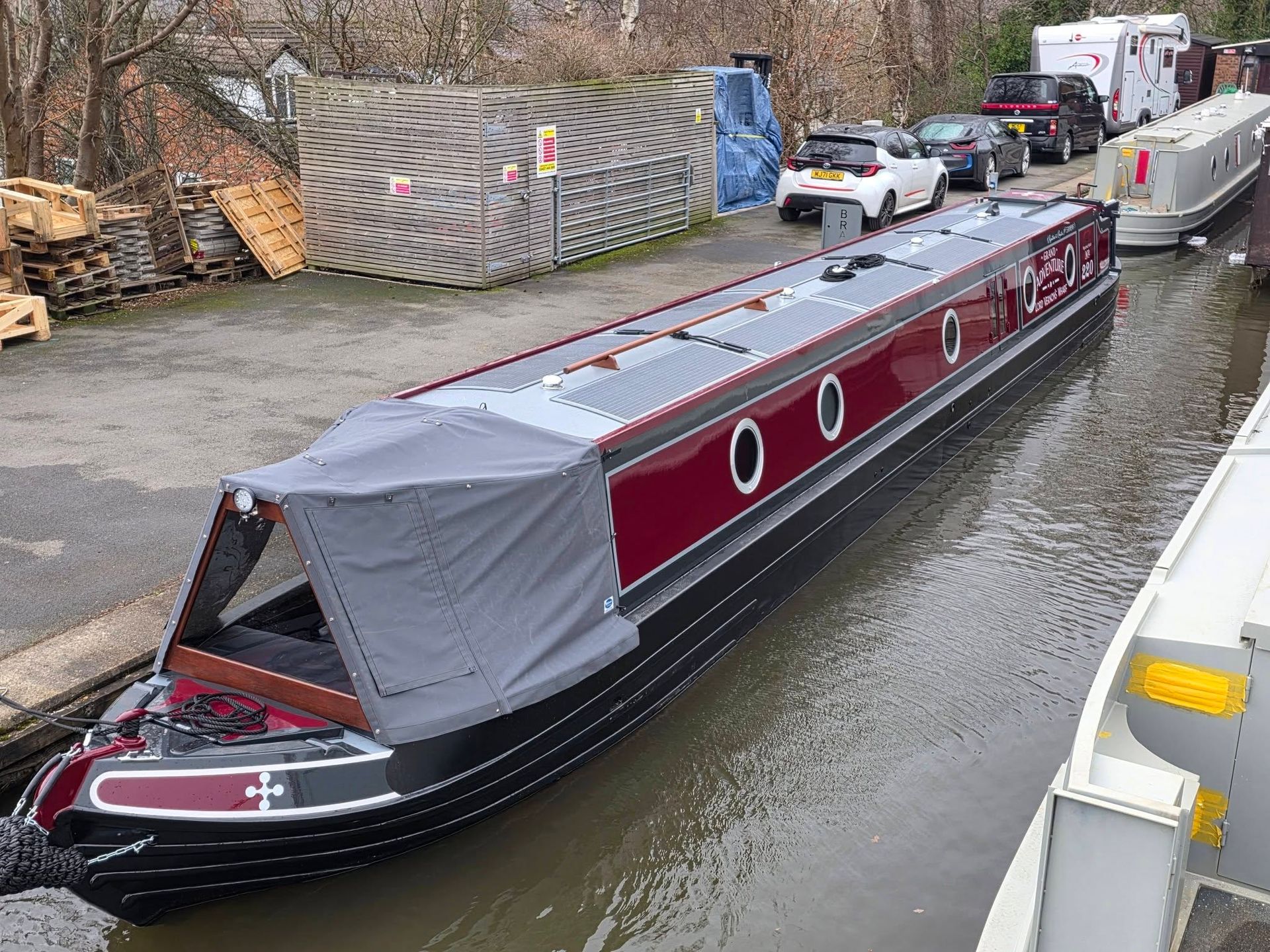 Grand Adventure 10 off solar panels