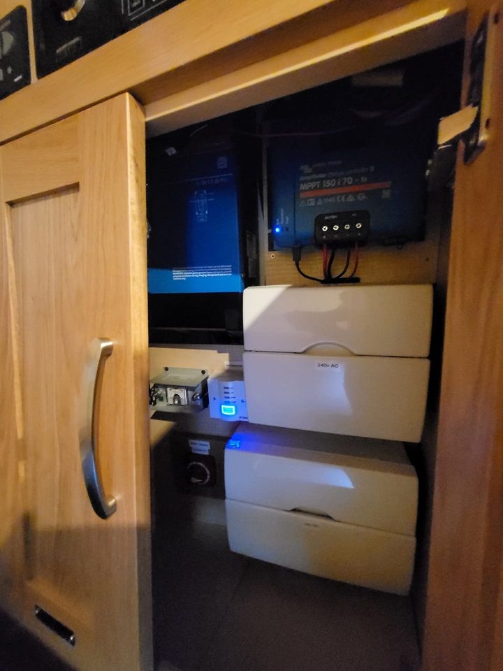 Hollingworth electrics cupboard