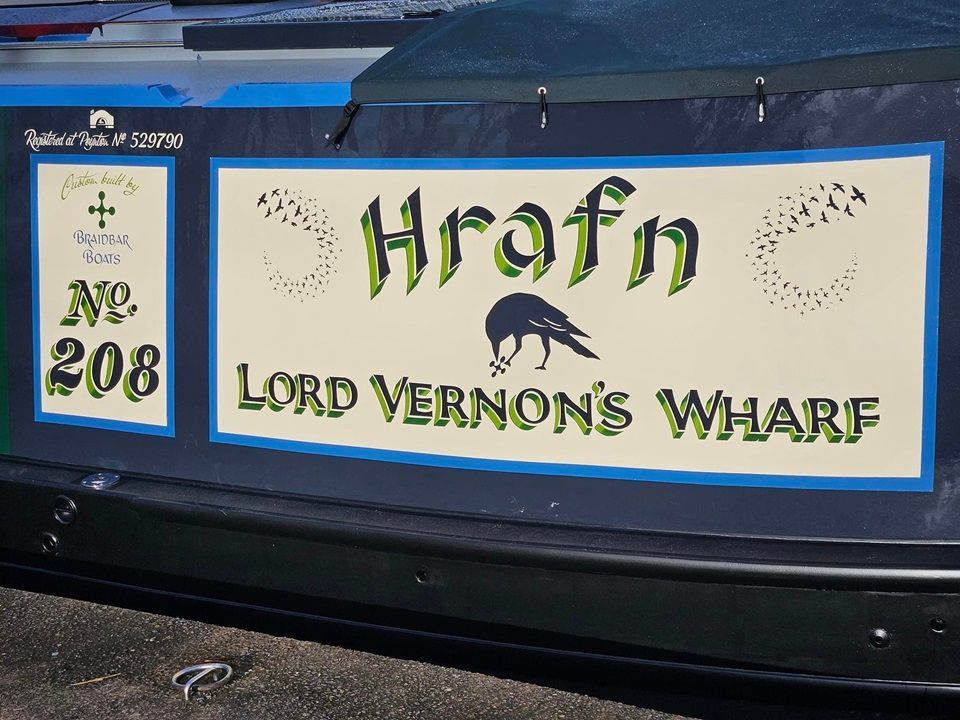 Braidbar Narrowboat Hrafn No. 208