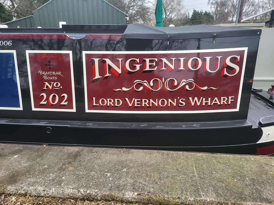Braidbar Narrowboat Ingenious No. 202