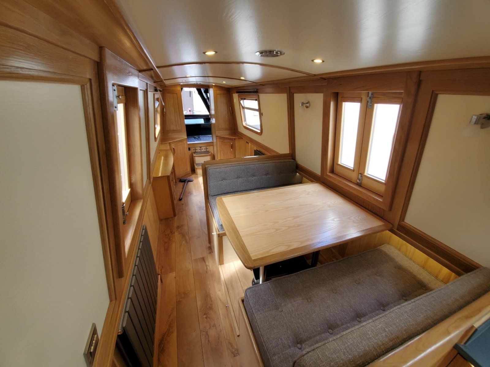 James Brindley raised dinette