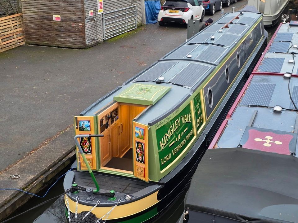 Kingley Vale narrow boat